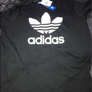 Black adidas tshirt